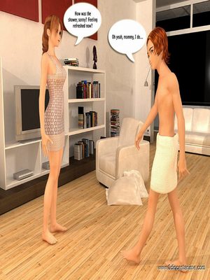 Porn Comics - 3D – Mom-Son Playing Funny Game  (3D Porn Comics)