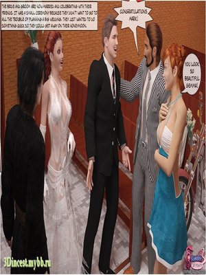 3D- Naughty Shemale Bride 06 3D Porn Comics comics