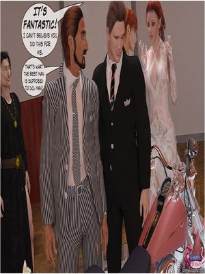 3D- Naughty Shemale Bride 09 3D Porn Comics comics