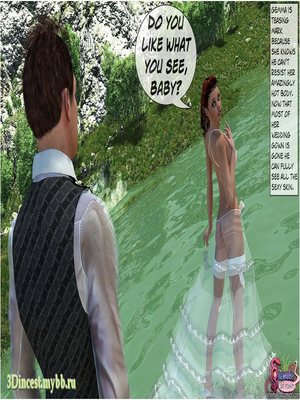 3D- Naughty Shemale Bride 16 3D Porn Comics comics