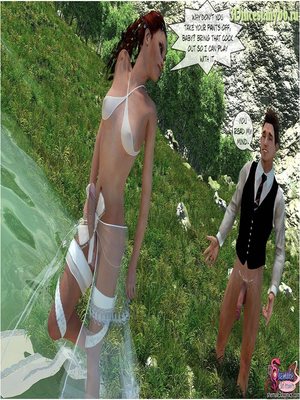 3D- Naughty Shemale Bride 18 3D Porn Comics comics