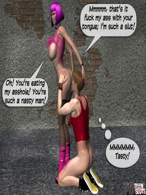 3D Teen Slut- Alley slut 14 3D Porn Comics comics