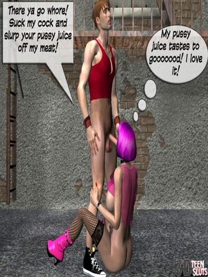 3D Teen Slut- Alley slut 17 3D Porn Comics comics