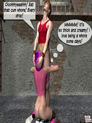 3D Teen Slut- Alley slut 20 3D Porn Comics comics