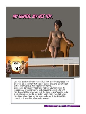 Porn Comics - 3D- My Sister, My Sex Toy  (3D Porn Comics)