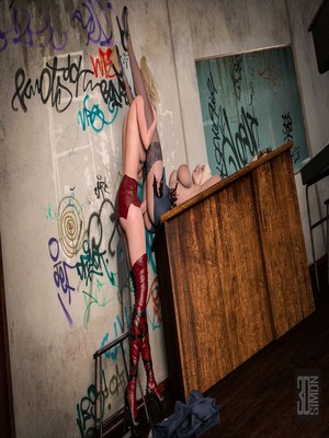 3DSimon- Quick And Dirty 32 3D Porn Comics comics