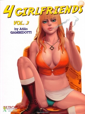 Porn Comics - 4 Girlfriends Vol 3- Atilio Gambedotti Adult Comics