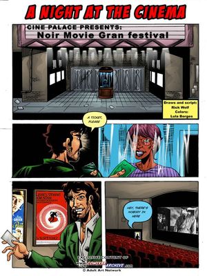 A Night At The Cinema 02 Interracial Comics comics