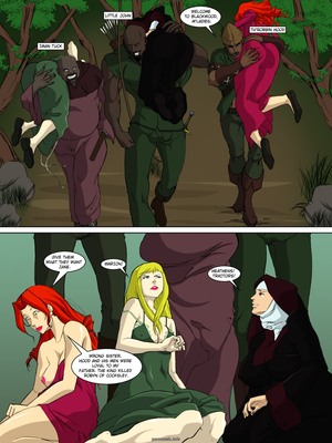 Adventures of Throbbin Hood- BNW 16 Interracial Comics comics