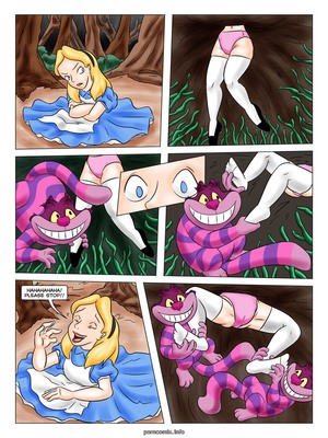 Lesbian Toon Porn Disney Alice - Alice in Wonderland- Alice In Tickle Land Adult Comics | HD Hentai Comics