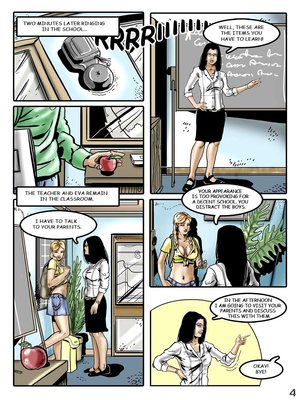AllPorn- Celestin-Sexy School Teacher 04 Adult Comics comics