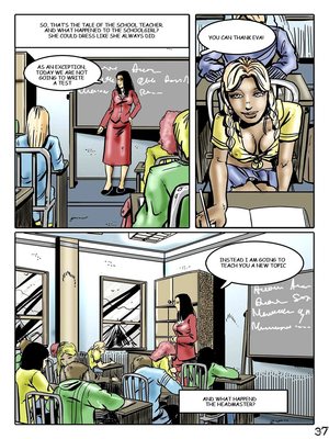 AllPorn- Celestin-Sexy School Teacher 37 Adult Comics comics