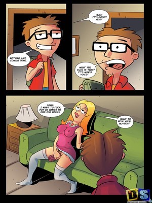 American Dad- Son Help 02 Porncomics comics