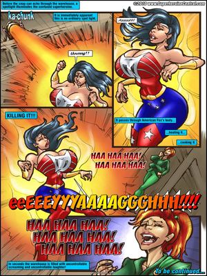 American Fox- Spotlight on Terror- Superheroine 11 Porncomics comics