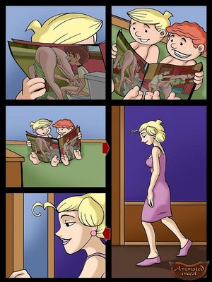 Porn Comics - Animated – Dennis And Sister Threesome  (Adult Comics)
