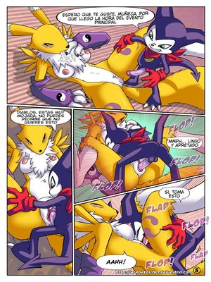 Arabatos – Digimon 05 Furry Comics comics
