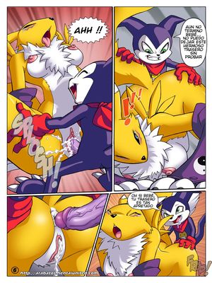 Arabatos – Digimon 06 Furry Comics comics