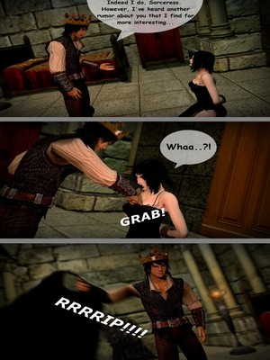 Aughterkorse- The Futanari King 05 3D Porn Comics comics