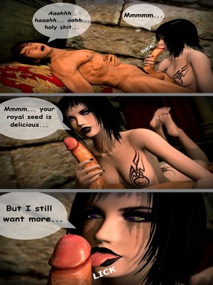 Aughterkorse- The Futanari King 23 3D Porn Comics comics