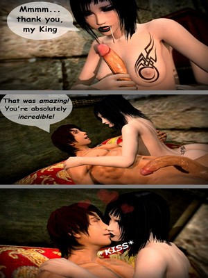 Aughterkorse- The Futanari King 27 3D Porn Comics comics