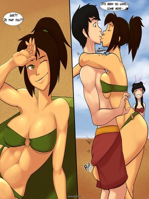 Porn Comics - Avatar- The Last Airbender Beach Day Adult Comics