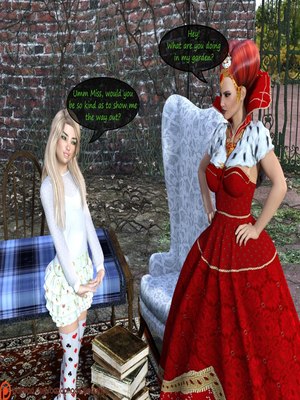 Bazoongas Workshop- Satisfy The Queen 05 3D Porn Comics comics