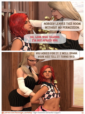 Bazoongas Workshop- Teacher’s Pet 13 3D Porn Comics comics