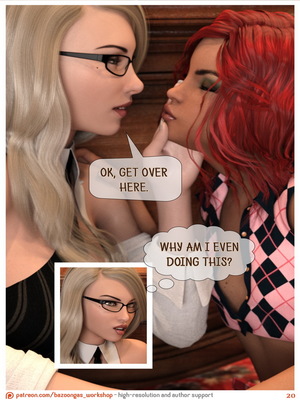Bazoongas Workshop- Teacher’s Pet 21 3D Porn Comics comics