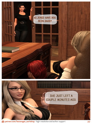 Bazoongas Workshop- Teacher’s Pet 28 3D Porn Comics comics