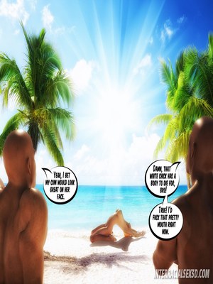 BBC Cum Slut On Vacation- InterracialSex3D 02 3D Porn Comics comics