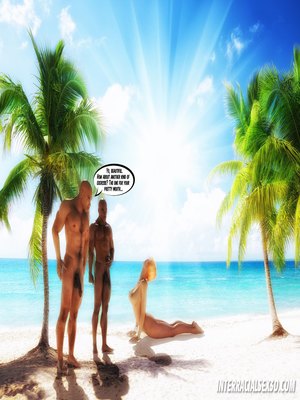 BBC Cum Slut On Vacation- InterracialSex3D 04 3D Porn Comics comics