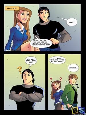 Ben 10 – Xmas present 10 Incest Comics comics