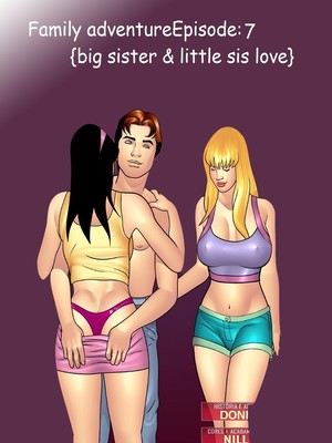 Porn Comics - Big Sister & little sis love Adult Comics