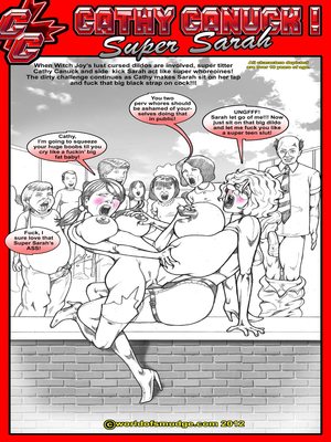 Big Tits-Black Cock Shemale Neighbour, Smudge 15 Interracial Comics comics