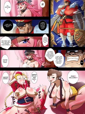 Bitch Fighter II Turbo (Street Fighter) 12 Hentai Manga comics