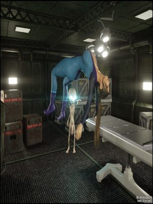 Blackadder – It’s Probing Time 25 3D Porn Comics comics