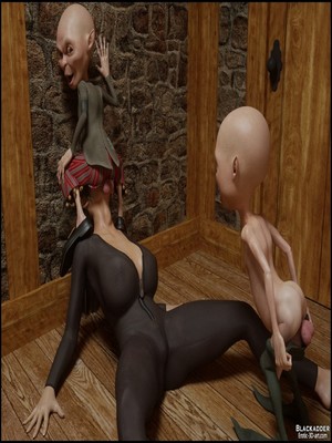 Blackadder- Halloween 06 3D Porn Comics comics