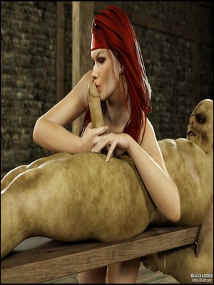 Blackadder- Monster Sex 03 08 3D Porn Comics comics