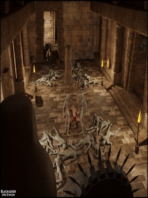 Blackadder- Trip to Egypt 3 02 3D Porn Comics comics