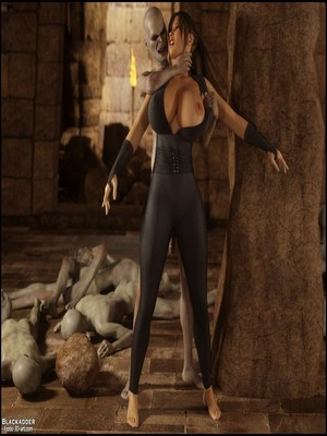 Blackadder- Trip to Egypt 3 04 3D Porn Comics comics