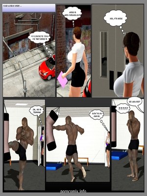 Blacknwhite 3D – The Interview 06 Interracial Comics comics