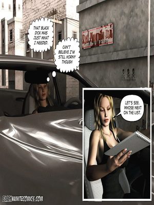 BlacknWhite-3D Parole Officer 33 Interracial Comics comics