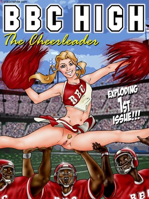 Porn Comics - BlacknWhite- BBC high the cheerleader 1  (Interracial Comics)