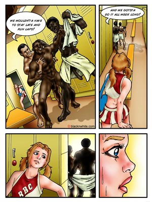 BlacknWhite- BBC high the cheerleader 1 (Interracial Comics) | HD Hentai  Comics