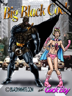 Porn Comics - BlacknWhite- Big Black Cock and Cuck Boy  (Interracial Comics)