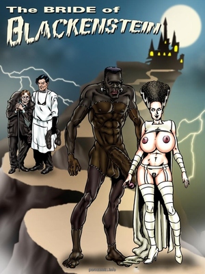 Porn Comics - BlacknWhite- Bride of Blackenstein  (Interracial Comics)