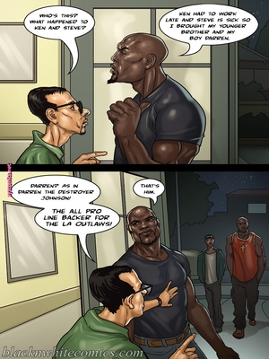 BlacknWhite- The Poker Game 2 03 Interracial Comics comics