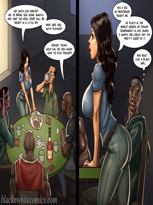 BlacknWhite- The Poker Game 2 07 Interracial Comics comics