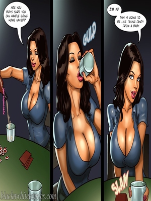 BlacknWhite- The Poker Game 2 12 Interracial Comics comics