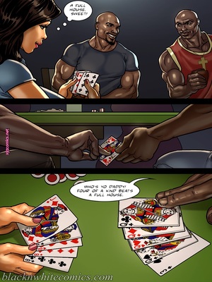 BlacknWhite- The Poker Game 2 13 Interracial Comics comics